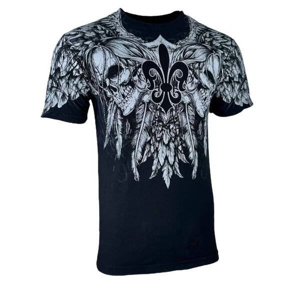 Xtreme Couture by Affliction Men's T-Shirt Gatherer Biker Tattoo S-5XL - Picture 6 of 8